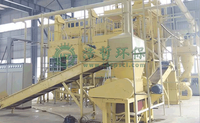 廢棄電路板回收處理設備提取金屬的分離技術