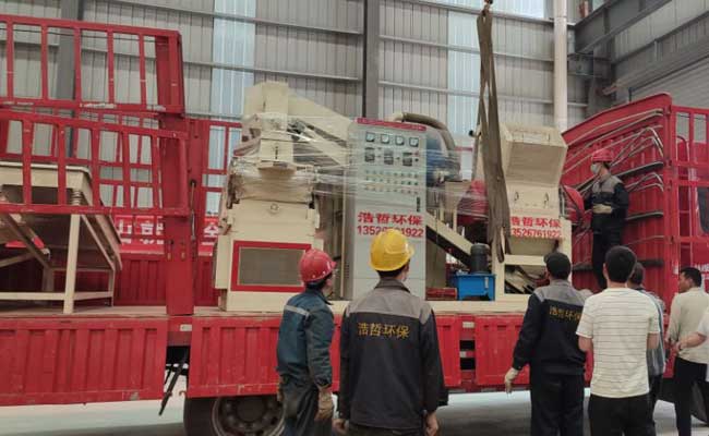 600-2型干式銅米機發(fā)往山東 600-2型干式銅米機發(fā)往山東